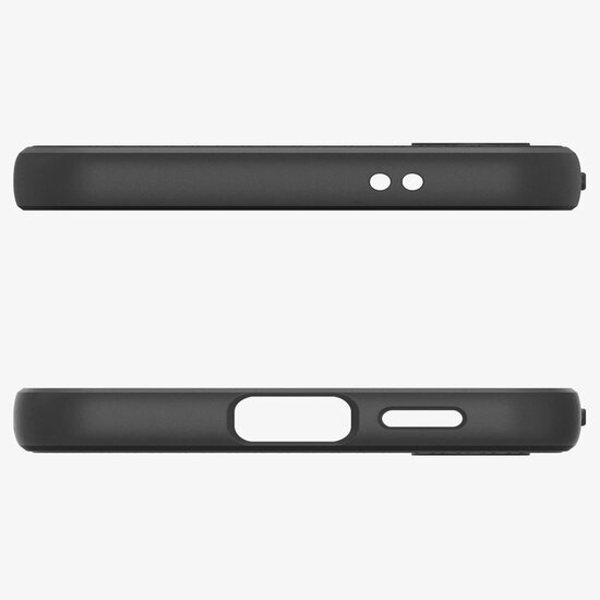 Spigen - Liquid Air Backcover voor Samsung Galaxy S24 - Matte Black