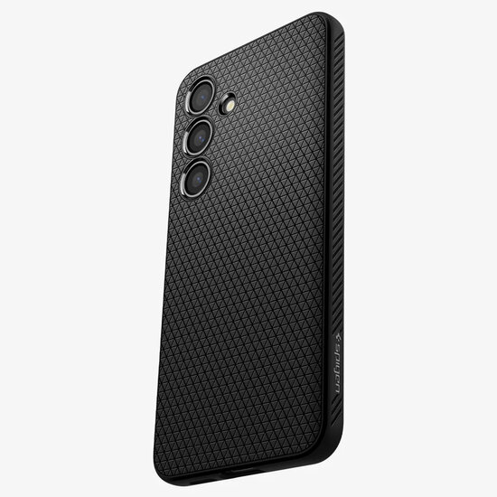 Spigen - Liquid Air Backcover voor Samsung Galaxy S24 - Matte Black