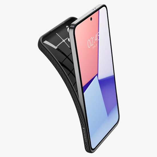 Spigen - Liquid Air Backcover voor Samsung Galaxy S24 - Matte Black