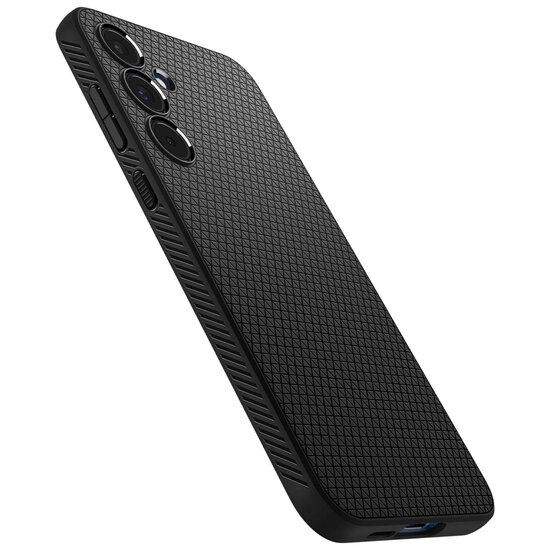 Spigen - Liquid Air Backcover voor Samsung Galaxy A55 - Matte Black