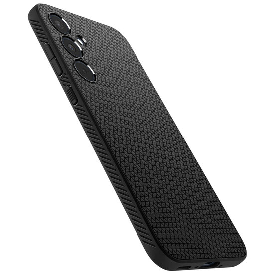 Spigen - Liquid Air Backcover voor Samsung Galaxy A35 - Matte Black
