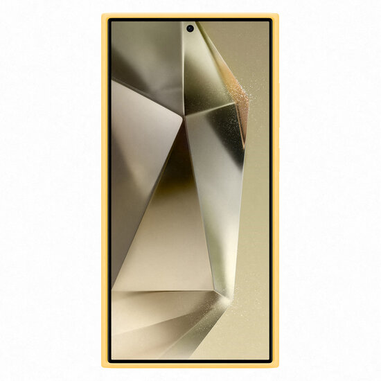 Samsung - Originele Silicone Backcover voor Samsung Galaxy S24 Ultra - Yellow