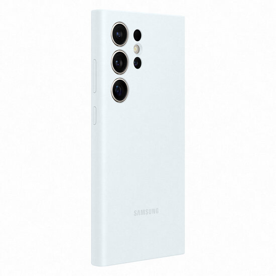 Samsung - Originele Silicone Backcover voor Samsung Galaxy S24 Ultra - White
