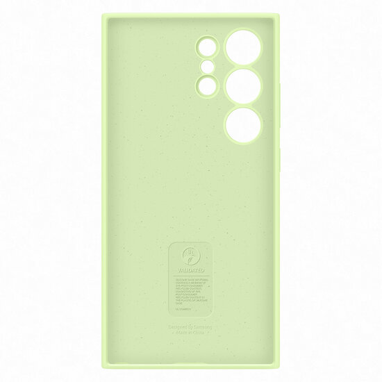 Samsung - Originele Silicone Backcover voor Samsung Galaxy S24 Ultra - Light Green