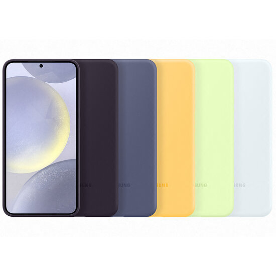 Samsung - Originele Silicone Backcover voor Samsung Galaxy S24 Plus - White