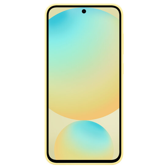 Samsung - Originele Silicone Backcover voor Samsung Galaxy S24 FE - Yellow