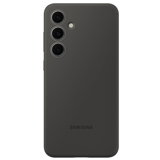 Samsung - Originele Silicone Backcover voor Samsung Galaxy S24 FE - Black