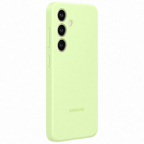 Samsung - Originele Silicone Backcover voor Samsung Galaxy S24 - Light Green