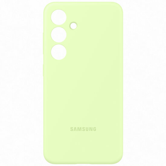 Samsung - Originele Silicone Backcover voor Samsung Galaxy S24 - Light Green