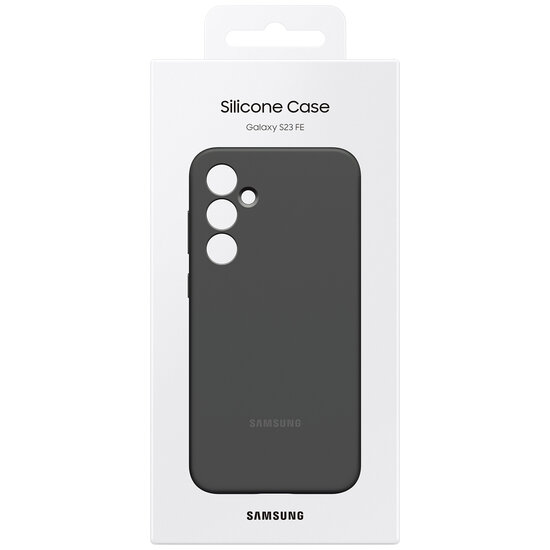 Samsung - Originele Silicone Backcover voor Samsung Galaxy S23 FE - Graphite