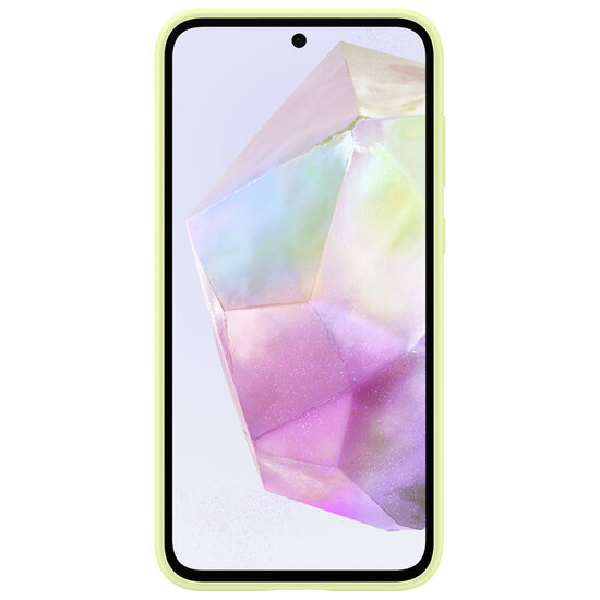 Samsung - Originele Silicone Backcover voor Samsung Galaxy A35 - Lime
