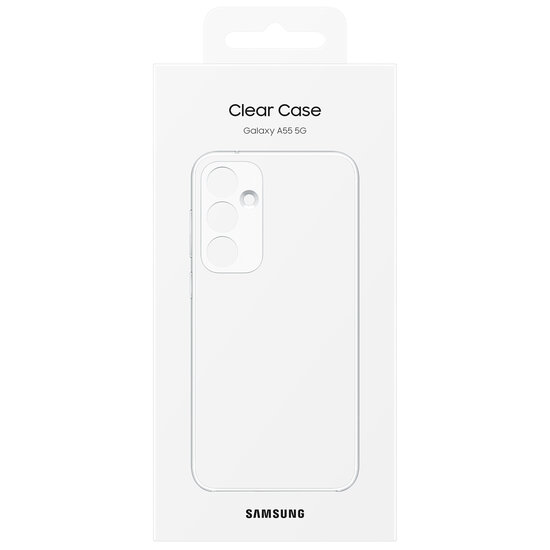 Samsung - Originele Hardcase Backcover voor Samsung Galaxy A55 - Transparent