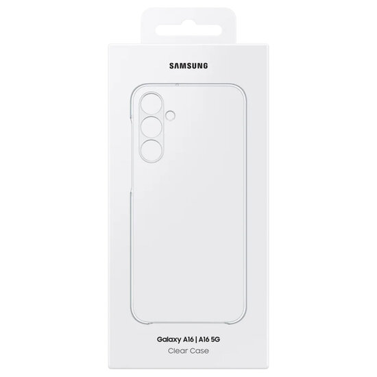 Samsung - Originele Hardcase Backcover voor Samsung Galaxy A16 - Transparent