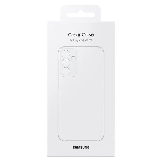 Samsung - Originele Hardcase Backcover voor Samsung Galaxy A15 (5G/4G) - Transparent
