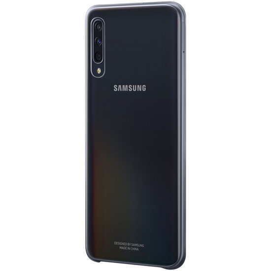 Samsung - Originele Gradation Backcover voor Samsung Galaxy A50 / A30s - Black Purple