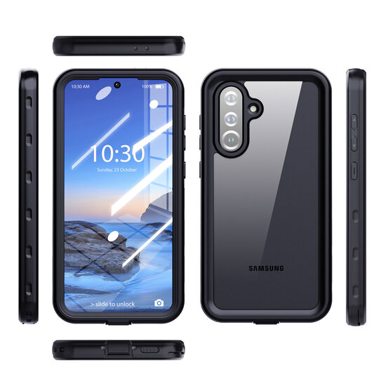 Redpepper - Dot Plus Waterproof Backcover voor Samsung Galaxy A36 - Black