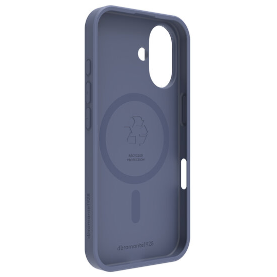 dbramante1928 - Greenland Pro Backcover MagSafe voor Apple iPhone 16 - Pacific Blue