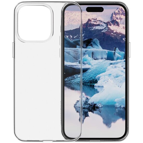 dbramante1928 - Greenland Backcover voor Apple iPhone 15 Pro Max - Transparent
