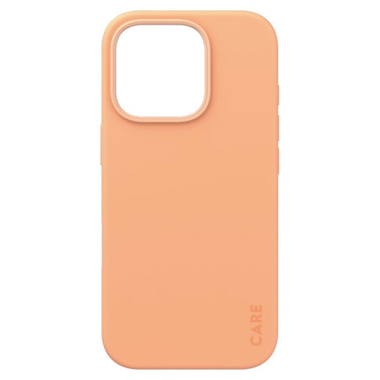 CARE by PanzerGlass - Fashion Backcover MagSafe voor Apple iPhone 16 Pro - Peachy
