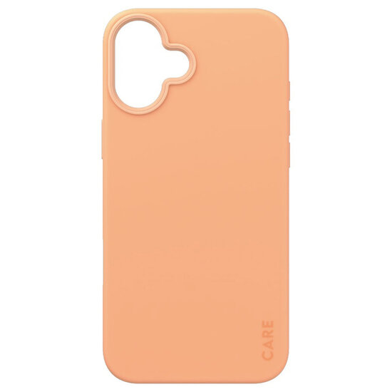CARE by PanzerGlass - Fashion Backcover MagSafe voor Apple iPhone 16 Plus - Peachy
