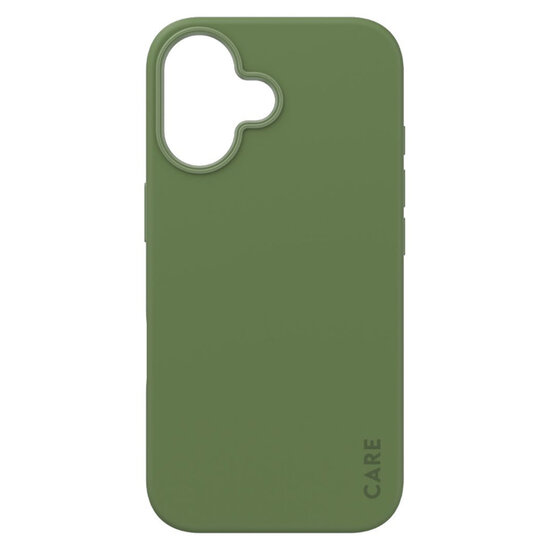 CARE by PanzerGlass - Fashion Backcover MagSafe voor Apple iPhone 16 - Green