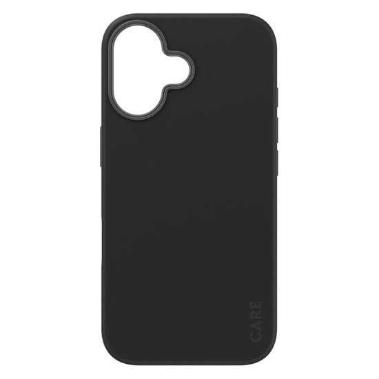 CARE by PanzerGlass - Fashion Backcover MagSafe voor Apple iPhone 16 - Black