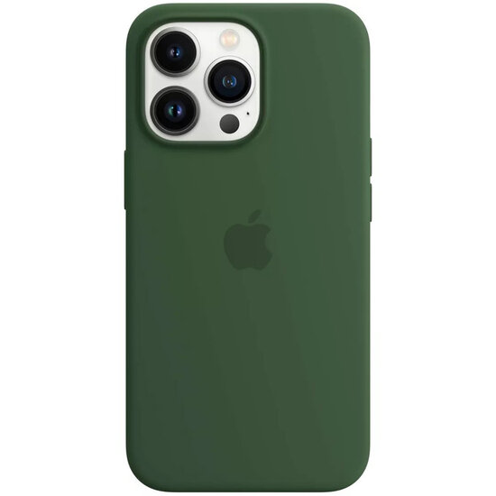 Apple - Silicone Backcover MagSafe voor Apple iPhone 13 Pro - Clover