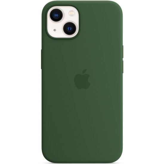 Apple - Silicone Backcover MagSafe voor Apple iPhone 13 - Clover