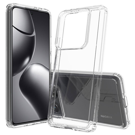 Accezz - Xtreme Impact Backcover voor Xiaomi 14T Pro - Transparent