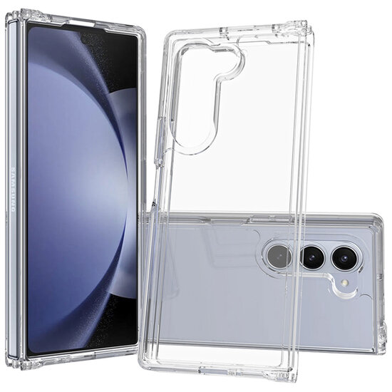 Accezz - Xtreme Impact Backcover voor Samsung Galaxy Z Fold 6 - Transparent