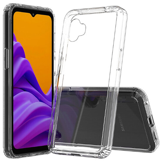 Accezz - Xtreme Impact Backcover voor Samsung Galaxy Xcover 6 Pro - Transparent