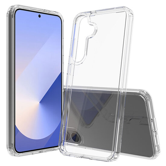 Accezz - Xtreme Impact Backcover voor Samsung Galaxy S25 Plus - Transparent