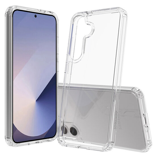Accezz - Xtreme Impact Backcover voor Samsung Galaxy S25 - Transparent