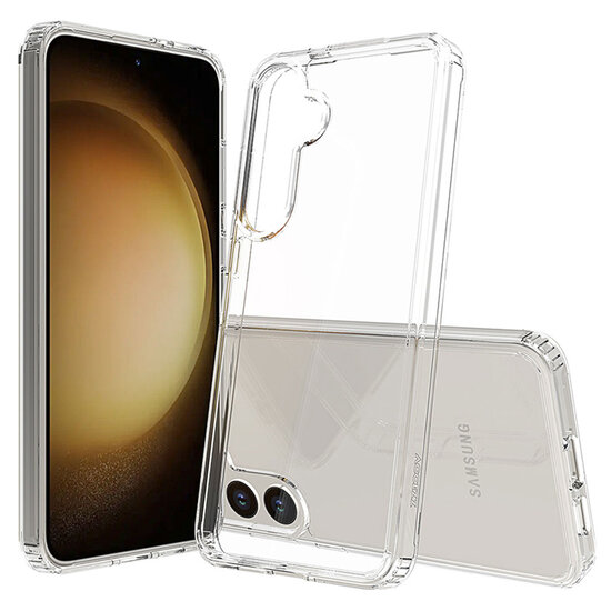 Accezz - Xtreme Impact Backcover voor Samsung Galaxy S24 Plus - Transparent