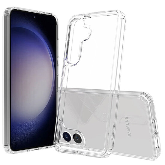Accezz - Xtreme Impact Backcover voor Samsung Galaxy S24 - Transparent