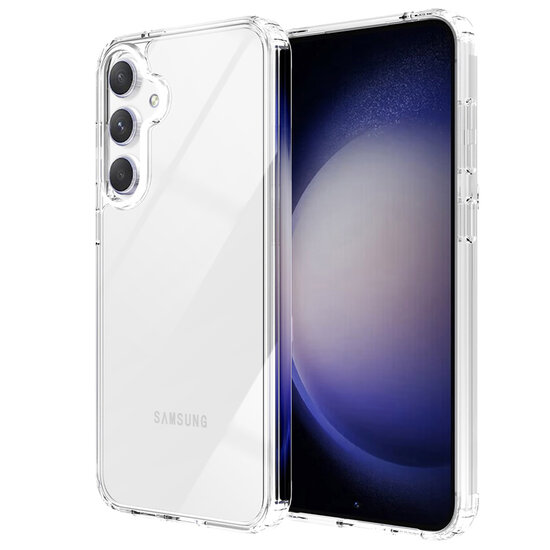 Accezz - Xtreme Impact Backcover voor Samsung Galaxy S23 FE - Transparent