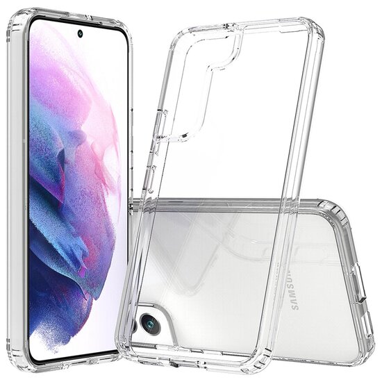 Accezz - Xtreme Impact Backcover voor Samsung Galaxy S22 - Transparent