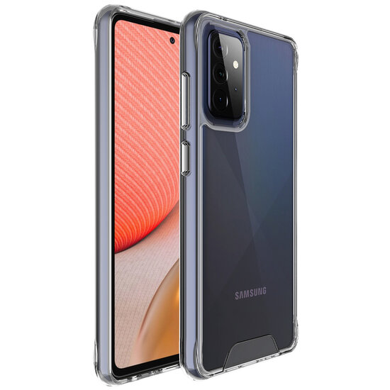Accezz - Xtreme Impact Backcover voor Samsung Galaxy A72 - Transparent