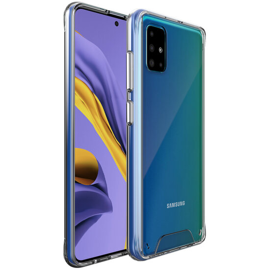 Accezz - Xtreme Impact Backcover voor Samsung Galaxy A51 - Transparent