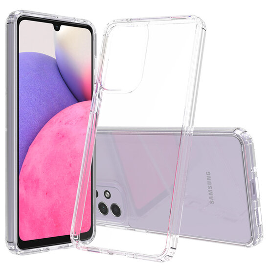 Accezz - Xtreme Impact Backcover voor Samsung Galaxy A33 - Transparent