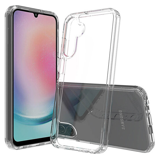 Accezz - Xtreme Impact Backcover voor Samsung Galaxy A25 (5G) - Transparent