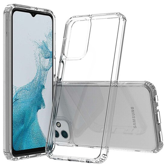 Accezz - Xtreme Impact Backcover voor Samsung Galaxy A23 (5G) - Transparent