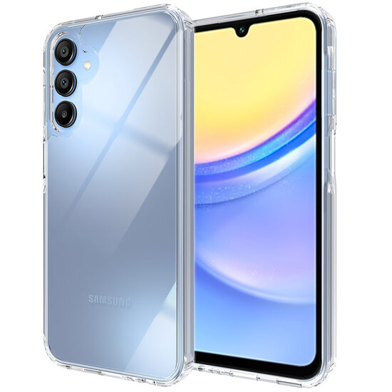 Accezz - Xtreme Impact Backcover voor Samsung Galaxy A15 (5G/4G) - Transparent