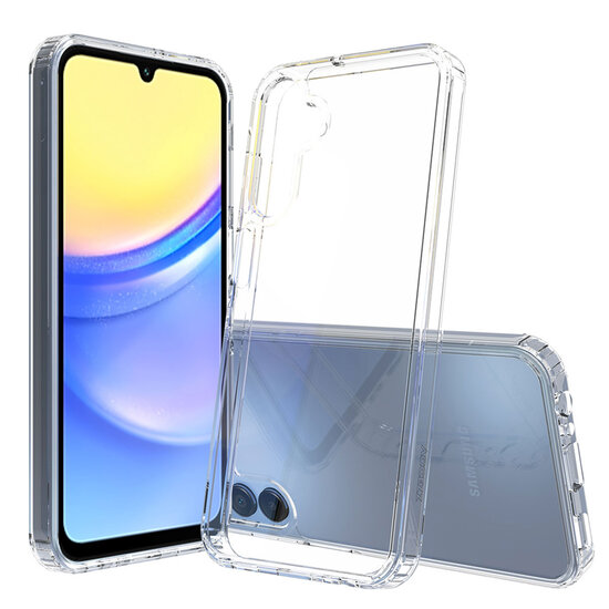 Accezz - Xtreme Impact Backcover voor Samsung Galaxy A15 (5G/4G) - Transparent