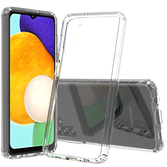 Accezz - Xtreme Impact Backcover voor Samsung Galaxy A14 (5G/4G) - Transparent