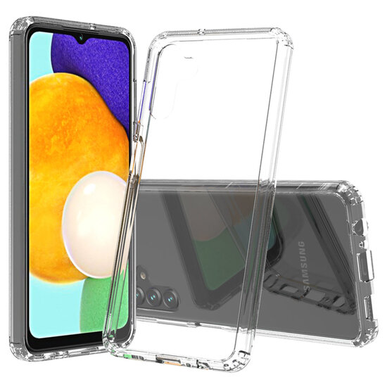 Accezz - Xtreme Impact Backcover voor Samsung Galaxy A13 (5G) / A04s - Transparent