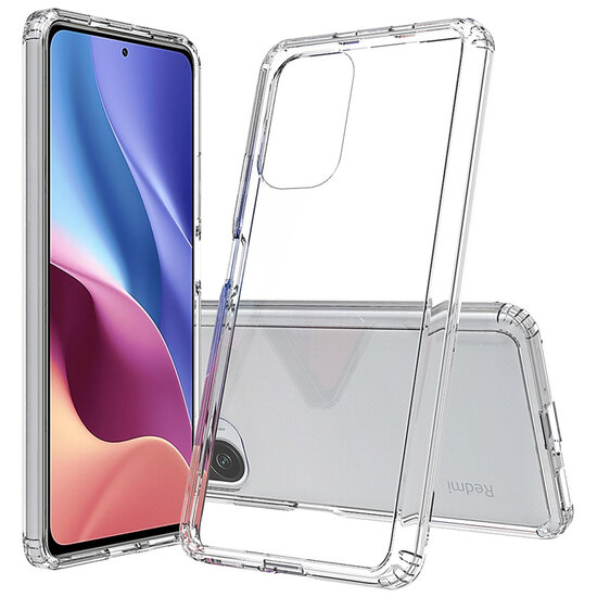 Accezz - Xtreme Impact Backcover voor POCO F3 - Transparent