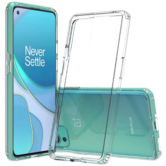 Accezz - Xtreme Impact Backcover voor OnePlus 9 - Transparent