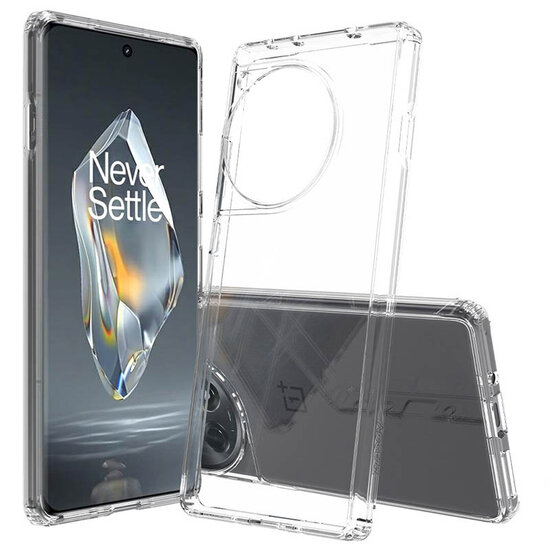 Accezz - Xtreme Impact Backcover voor OnePlus 12R - Transparent