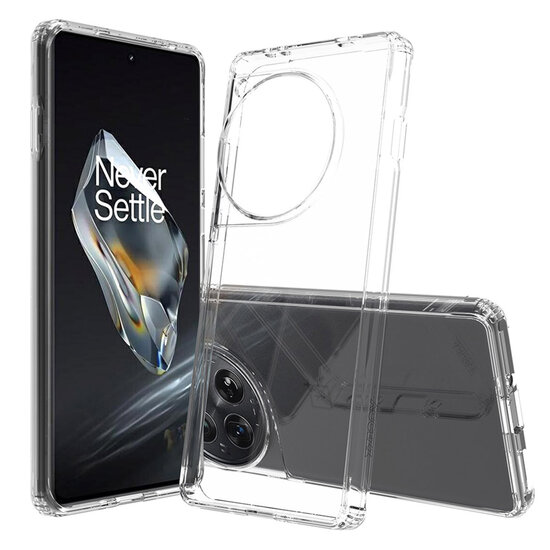 Accezz - Xtreme Impact Backcover voor OnePlus 12 - Transparent